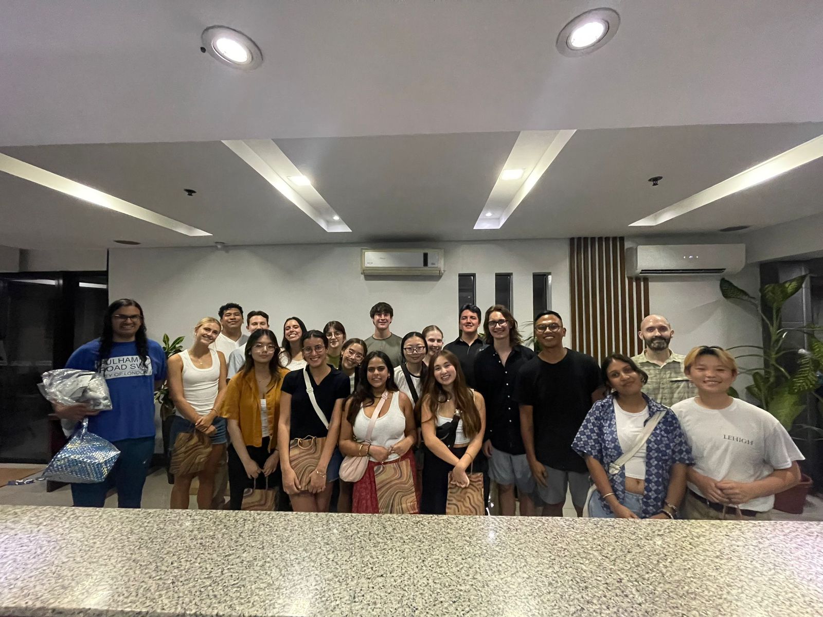 A group of students in Manila, the capital of the Philippines