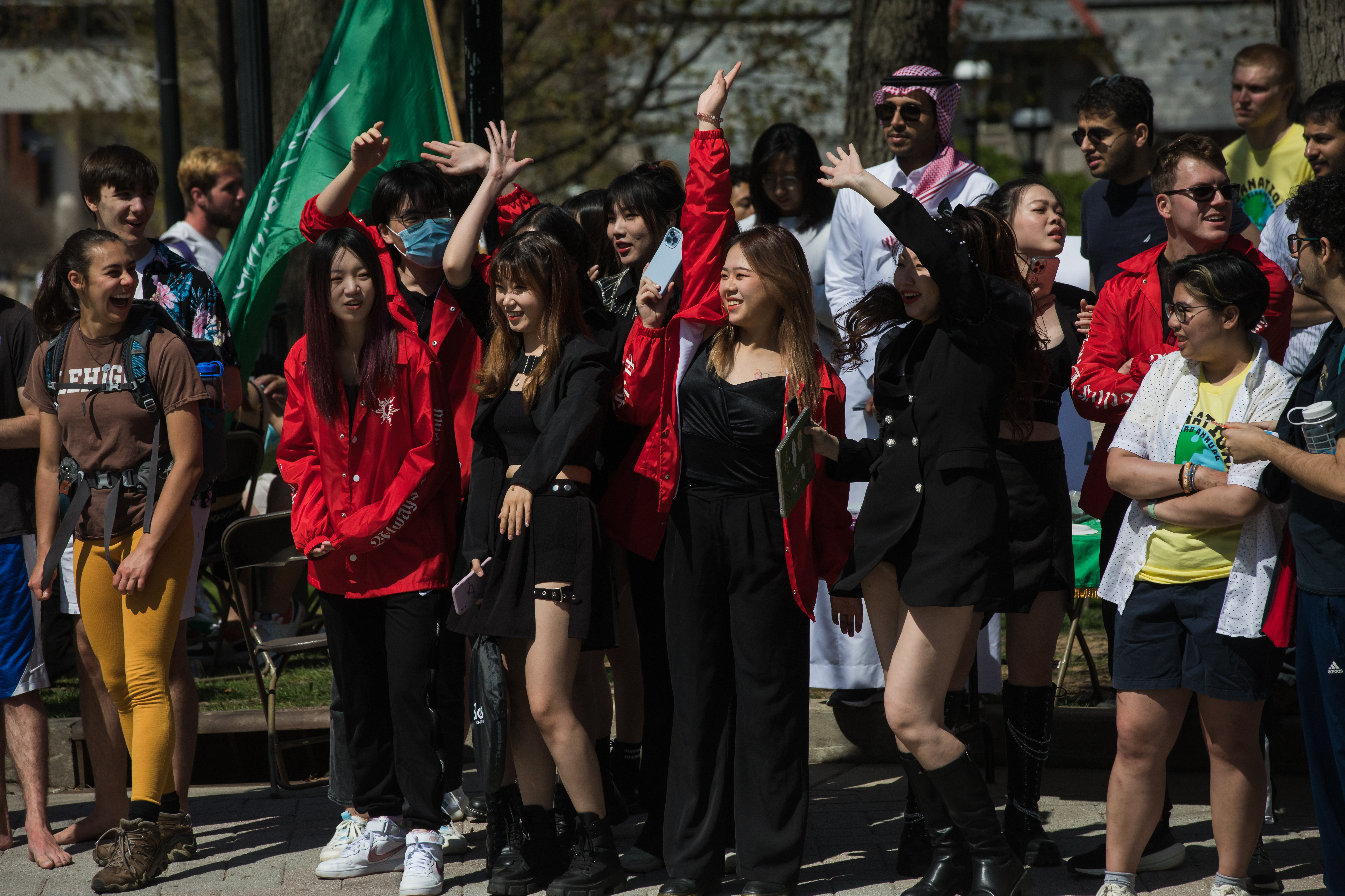 Students and Lehigh community members at the 2022 International Bazaar