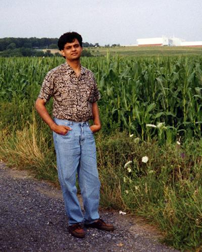 Ramesh Ananthakrishnan ’90G while he was a graduate student at Lehigh University