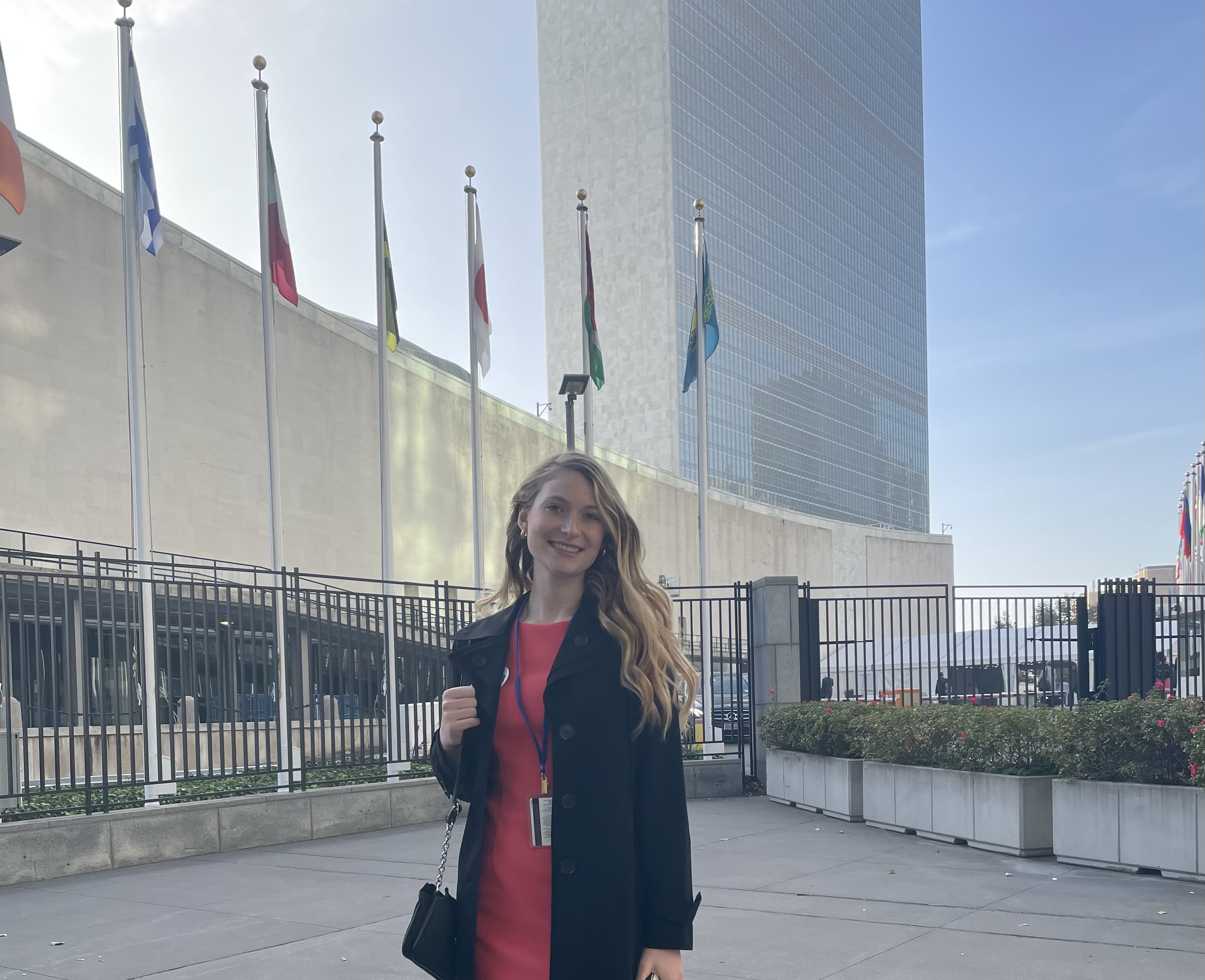 Nikki Pasterczyk at the United Nations