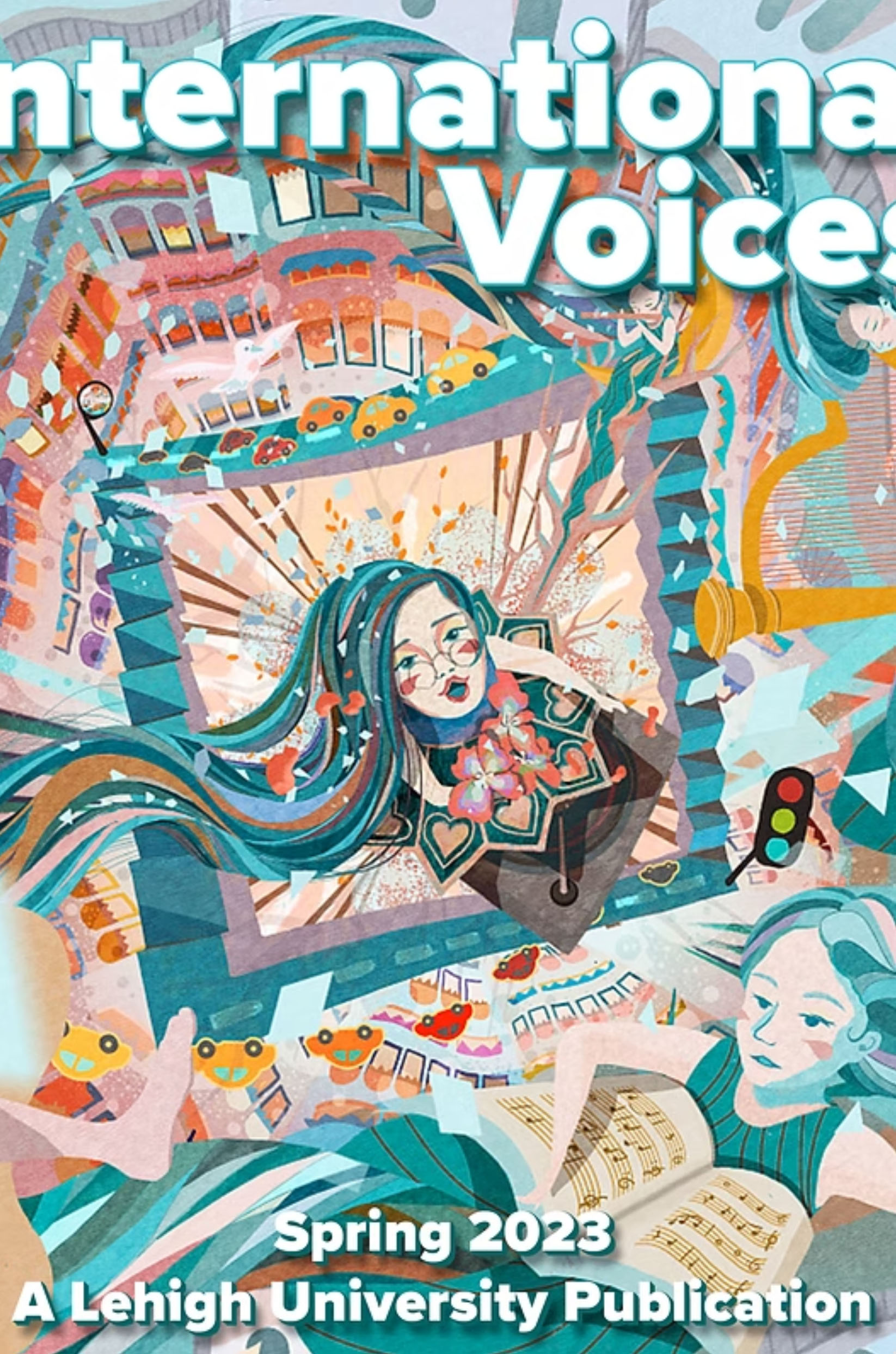 A magazine cover