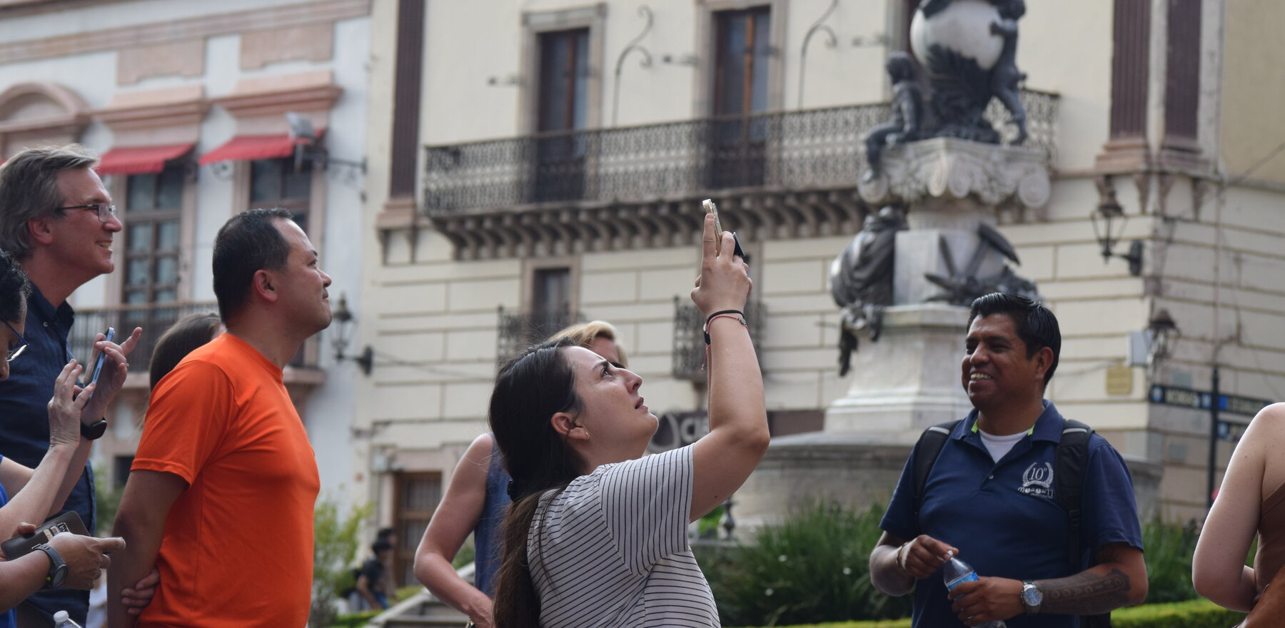 Lehigh educators looking at sights in Guanajuato, Mexico