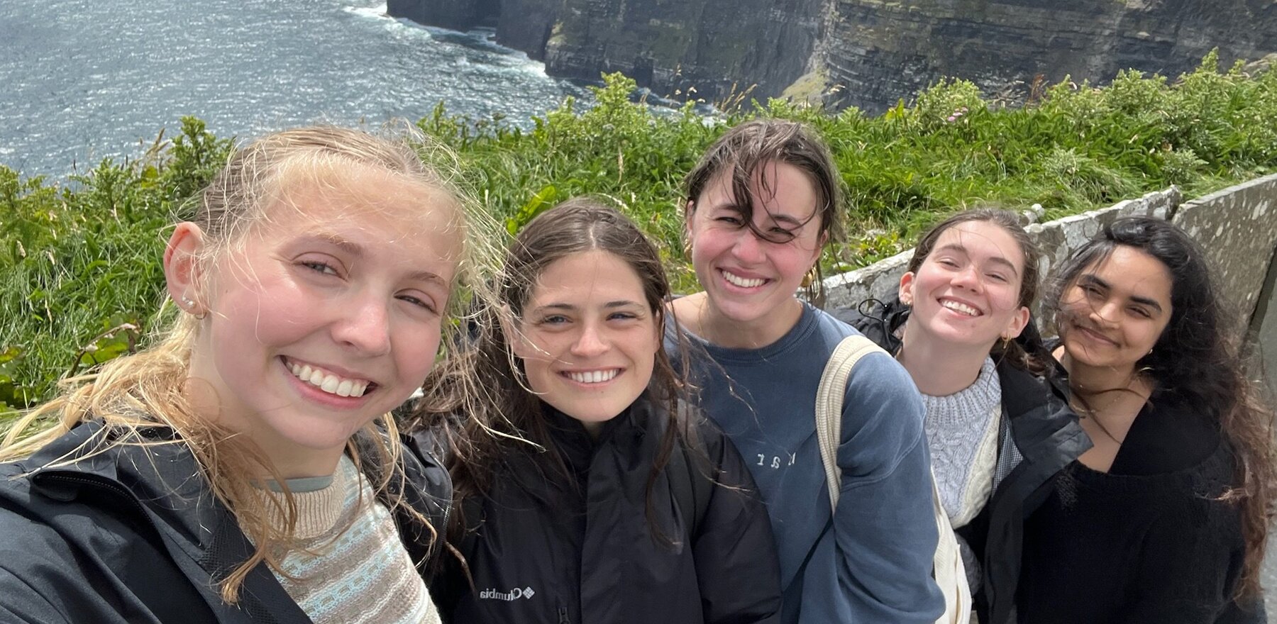 Five students in Ireland