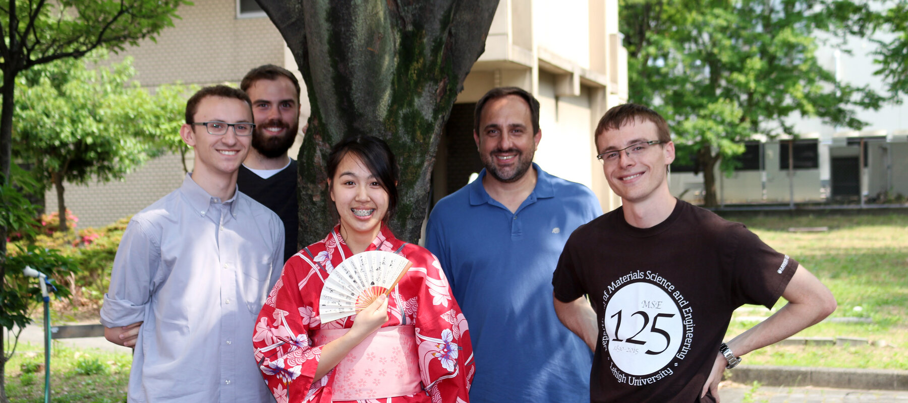 Students in a tea ceremony during the Iacocca International Internship in Japan