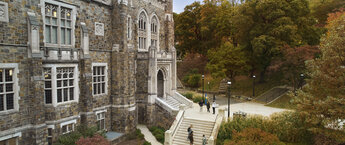 A building on the Lehigh University campus