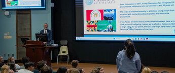 UN Environment Programme Director Visits Campus