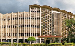 A photo of a building at the IIT Bombay campus