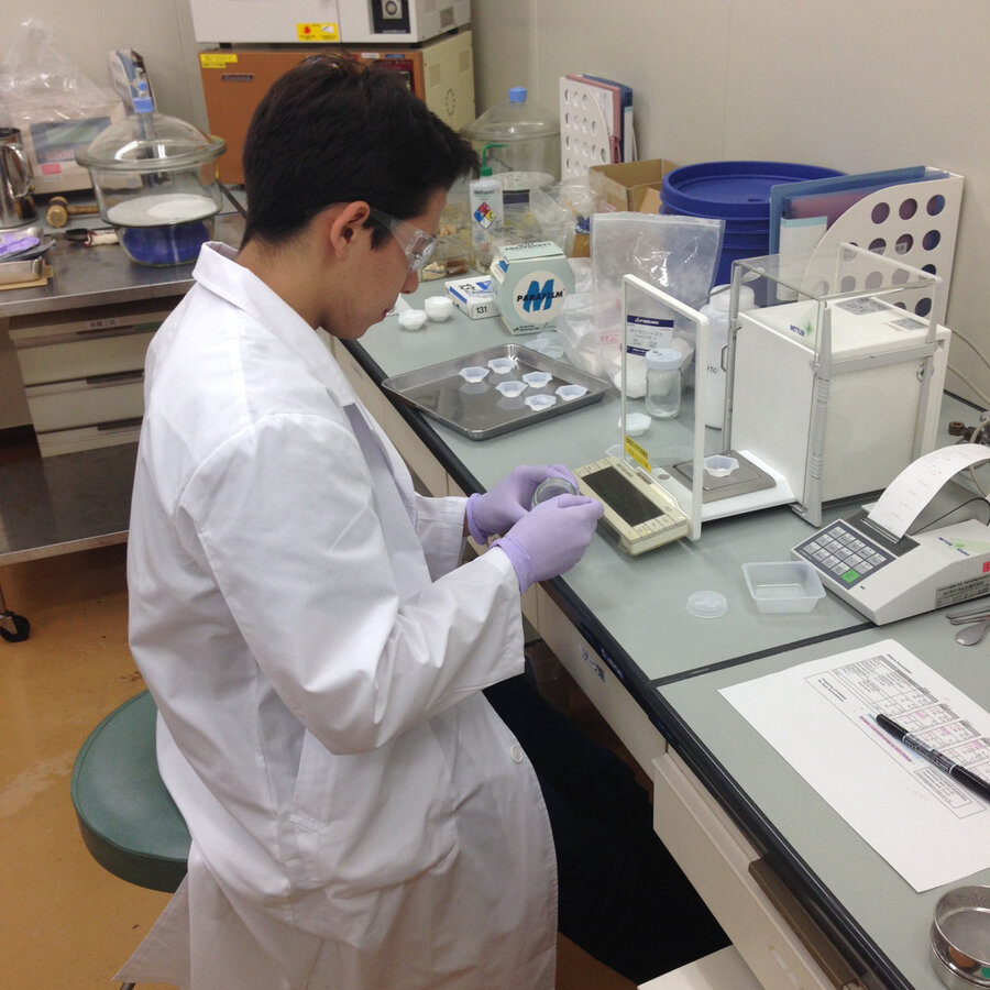 Lab in Japan